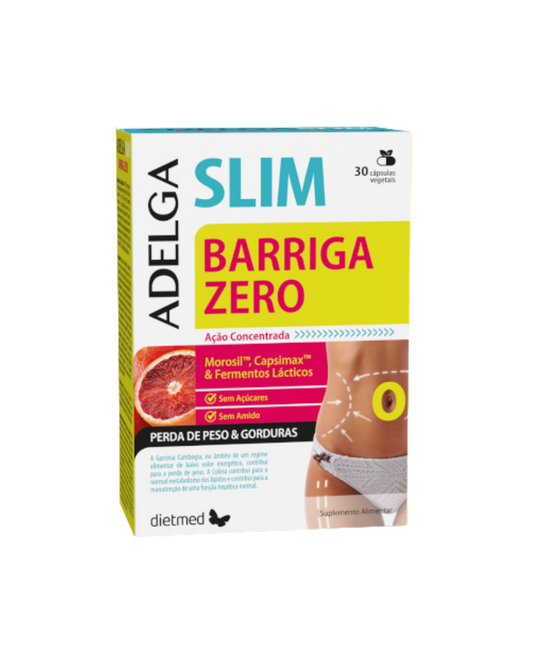 ADELGASLIM BARRIGA ZERO – 30 CÁPSULAS – DIETMED