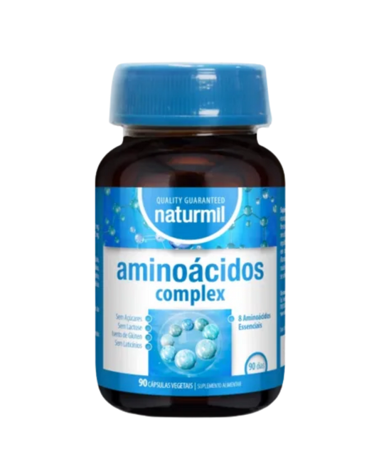 AMINOÁCIDOS COMPLEX – 90 CÁPSULAS – NATURMIL