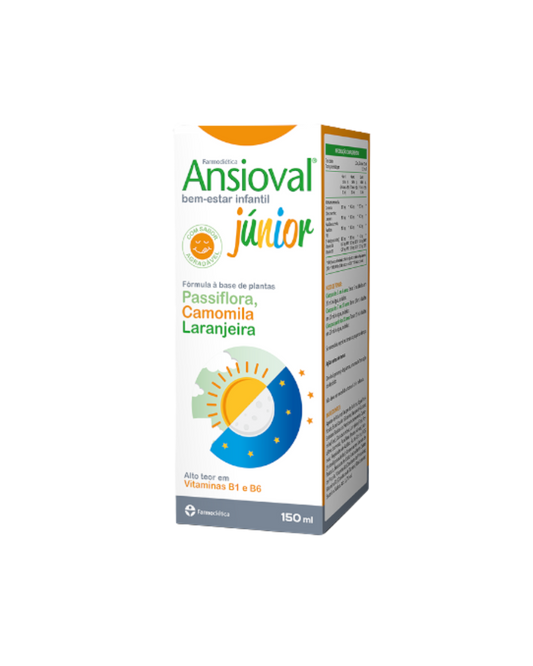 ANSIOVAL JUNIOR – 150 ML – FARMODIÉTICA