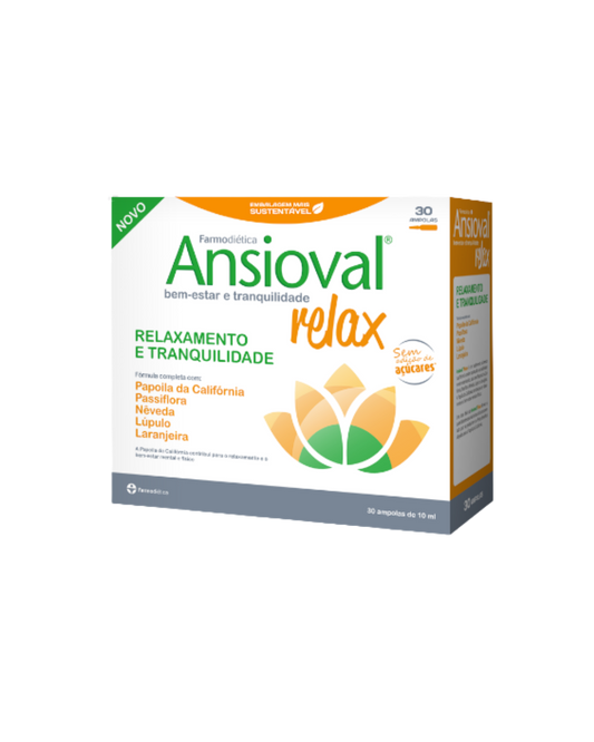 ANSIOVAL RELAX – 30 AMPOLAS – FARMODIÉTICA