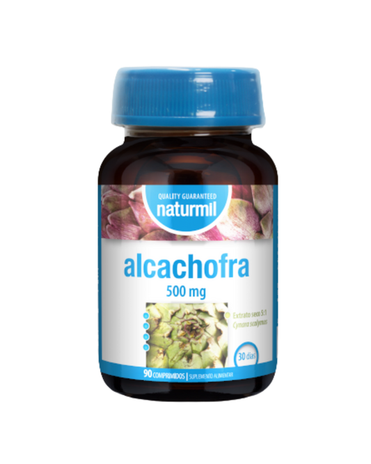 Alcachofra 500mg – 90 comprimidos – Naturmil