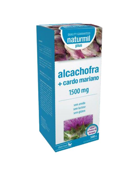 Alcachofra + Cardo Mariano – 500ml – Naturmil Plus