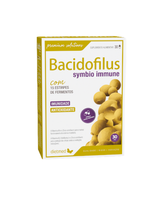 BACIDOFILUS SYMBIO IMMUNE – 30 CÁPSULAS – DIETMED