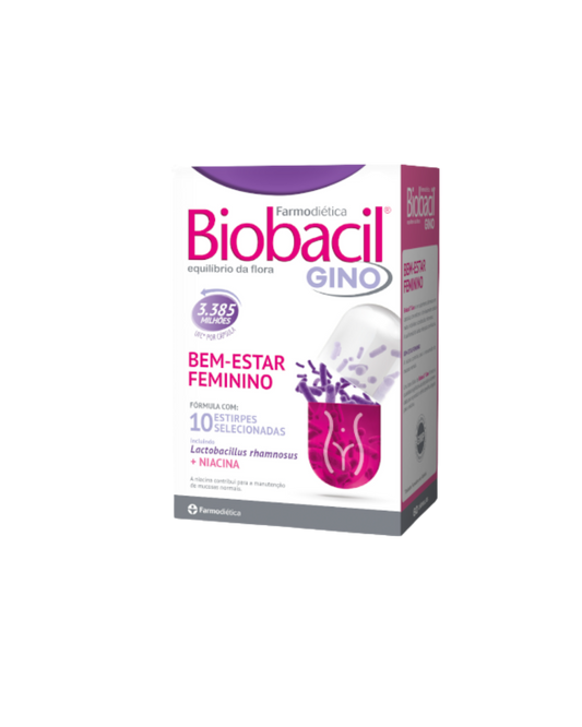 BIOBACIL GINO – 60 CÁPSULAS – FARMODIÉTICA