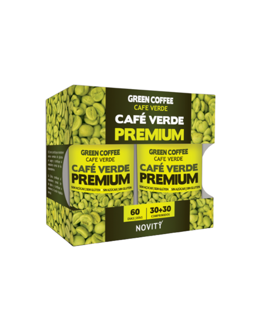 CAFE VERDE PREMIUM PACK – 30+30 COMPRIMIDOS – NOVITY