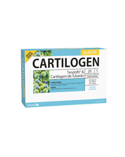 CARTILOGEN ELASTIC – 20 AMPOLAS – DIETMED