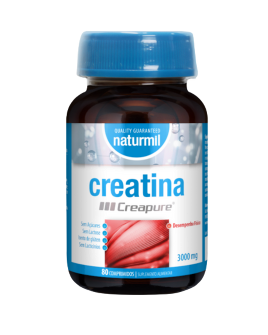 CREATINA CREAPURE – 80 COMPRIMIDOS – NATURMIL