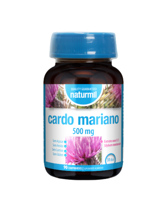 Cardo Mariano 500 mg – 90 comprimidos – Naturmil