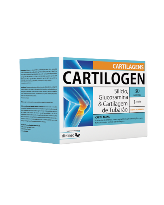 Cartilogen Cartilagens – 30 carteiras – DietMed