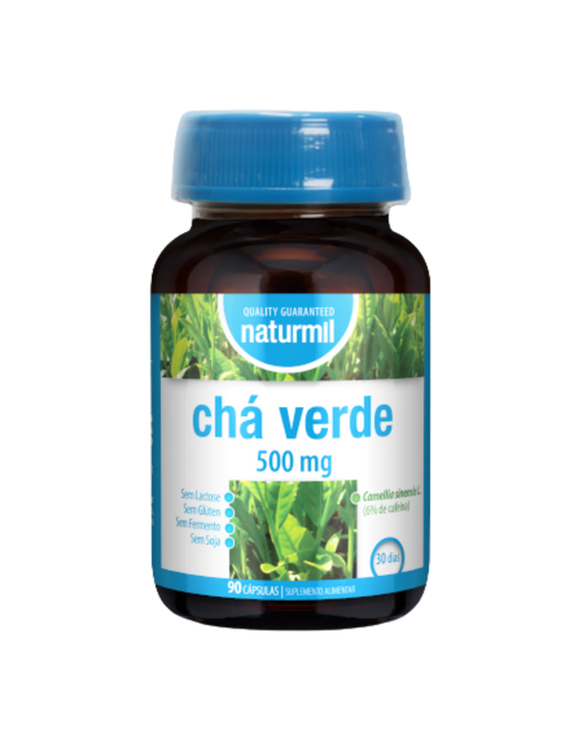 Chá Verde 500 mg – 90 cápsulas – Naturmil