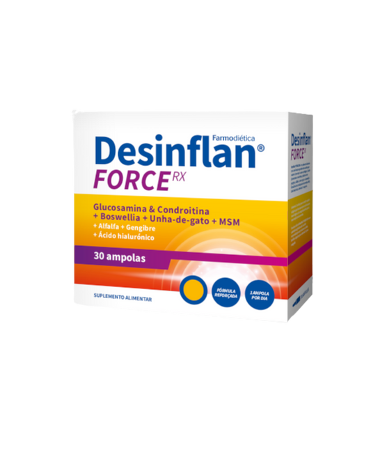 DESINFLAN FORCE RX – 30 AMPOLAS – FARMODIÉTICA