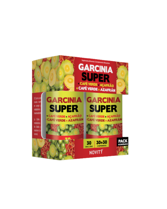GARCINIA CAMBOGIA SUPER – 30+30 COMPRIMIDOS – NOVITY