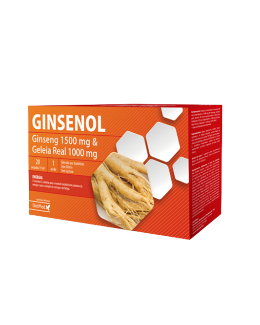 GINSENOL – 20 AMPOLAS – DIETMED