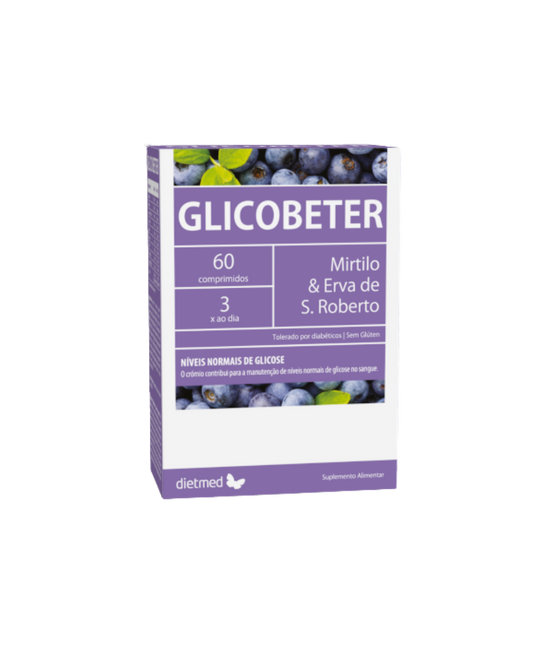 GLICOBETER – 60 COMPRIMIDOS – DIETMED