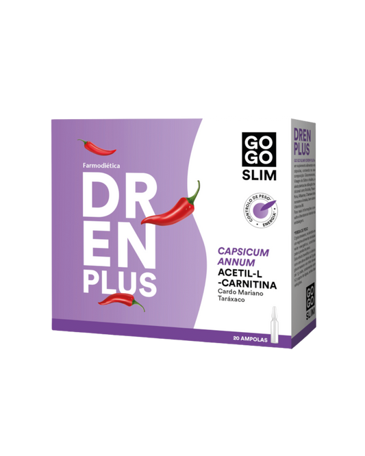 GO GO SLIM DRENPLUS – 20 AMPOLAS – FARMODIÉTICA