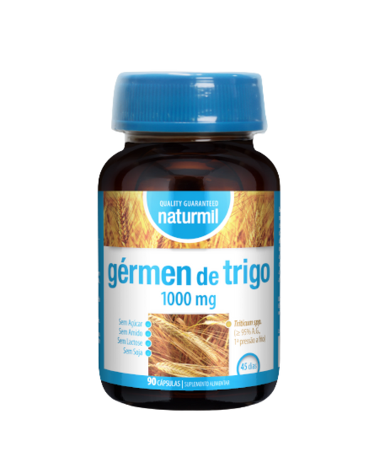 Gérmen de Trigo 1000 mg – 90 cápsulas – Naturmil