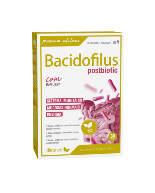 BACIDOFILUS POSTBIOTIC – 30 CÁPSULAS – DIETMED