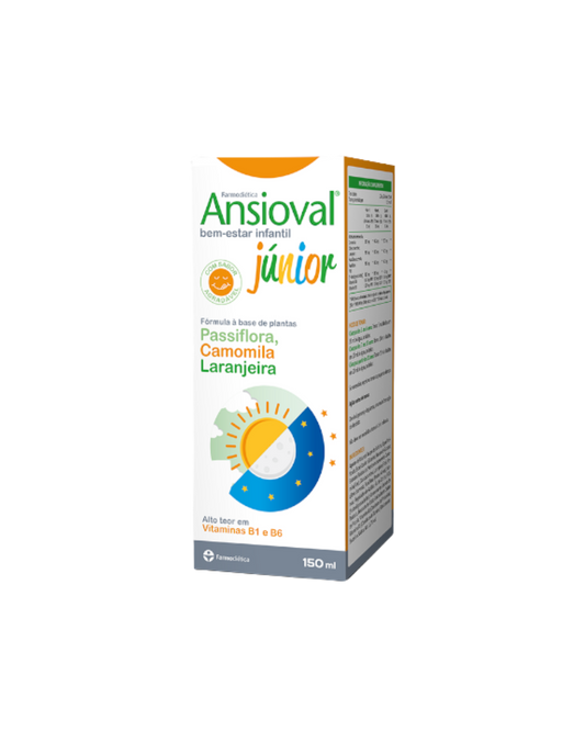 ANSIOVAL JUNIOR – 150 ML – FARMODIÉTICA