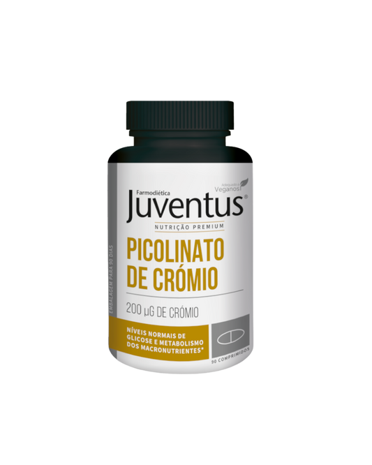 JUVENTUS PICOLINATO DE CRÓMIO – 90 COMPRIMIDOS – FARMODIÉTICA