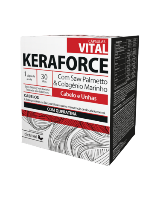Keraforce Vital – 30 cápsulas – DietMed