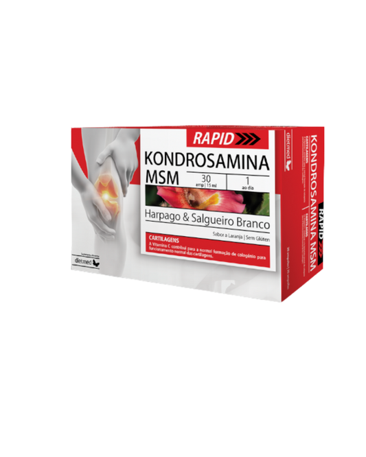 Kondrosamina MSM Rapid – 30 ampolas – DietMed