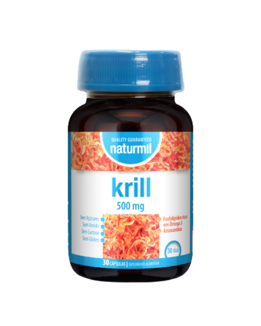 Krill 500mg – 30 cápsulas – Naturmil