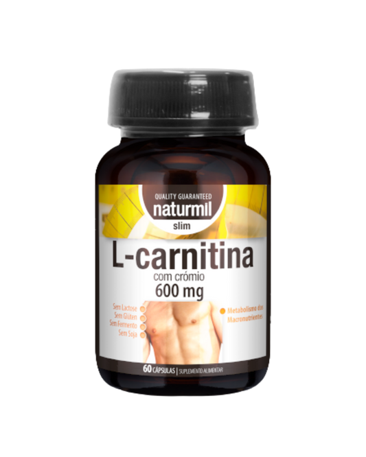 L-Carnitina – 60 cápsulas – Naturmil Slim
