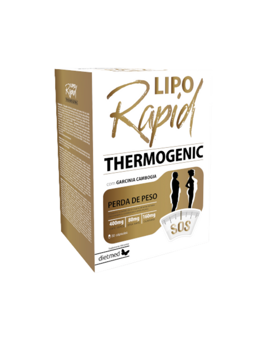 LIPO RAPID THERMOGENOC – 30 CÁPSULAS – DIETMED