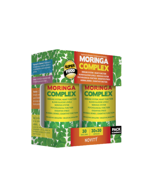 MORINGA COMPLEX – 30 + 30 CÁPSULAS – NOVITY