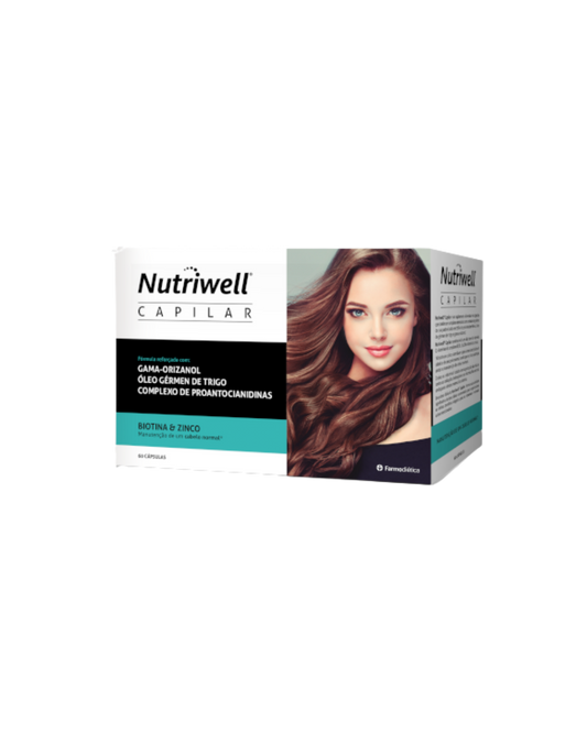 NUTRIWELL CAPILAR – 60 CÁPSULAS – FARMODIÉTICA