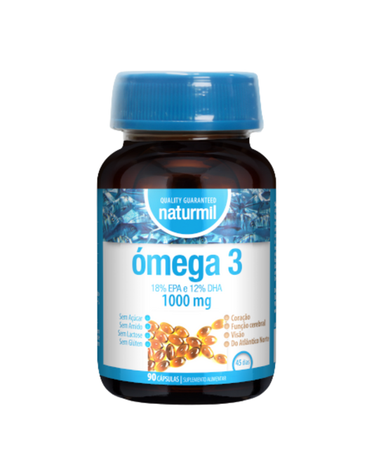Ómega 3 1000 mg – 90 cápsulas – Naturmil