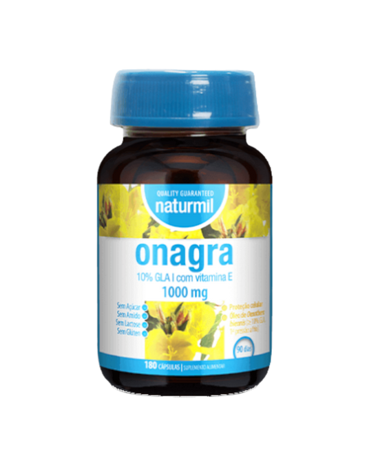 Onagra 1000 mg – 180 cápsulas – Naturmil