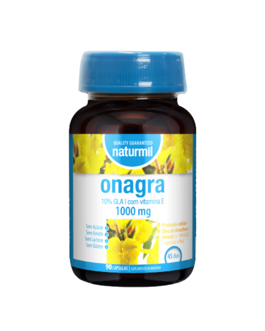 Onagra 1000 mg – 90 cápsulas – Naturmil