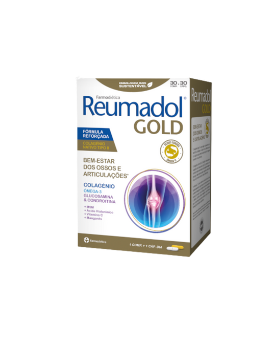 REUMADOL GOLD – 30 COMPRIMIDOS + 30 CÁPSULAS – FARMODIÉTICA