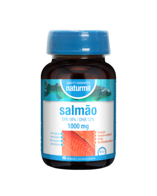 Salmão 1000 mg – 90 cápsulas – Naturmil